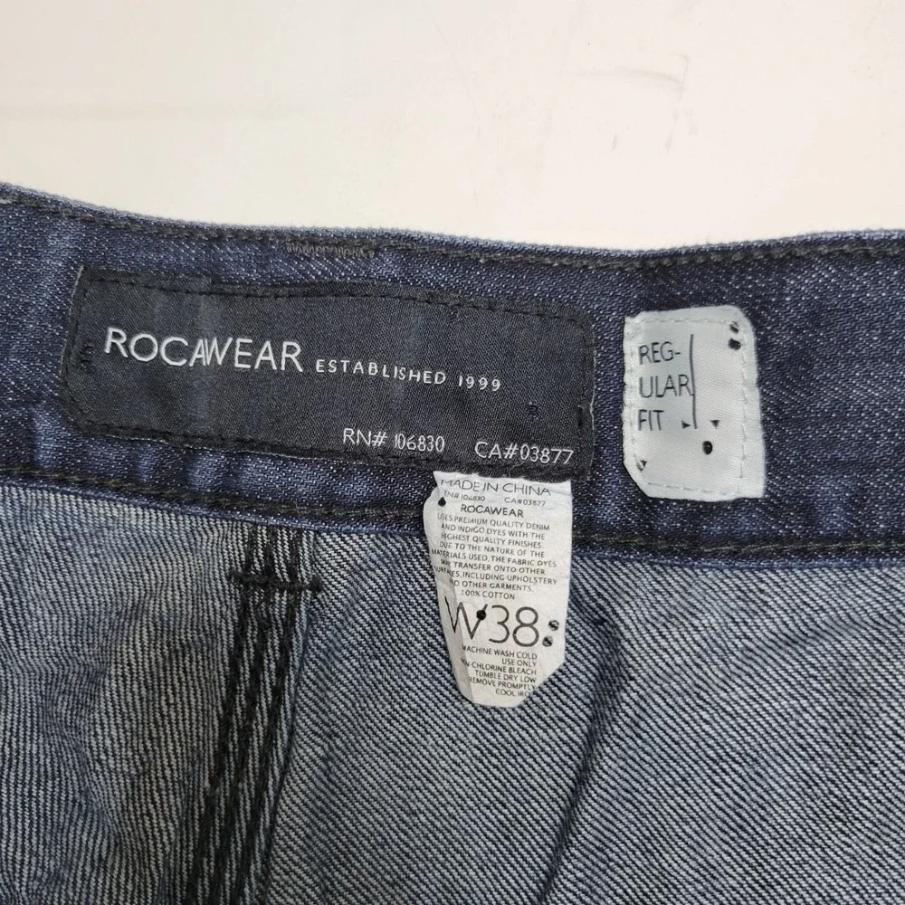 Rocawear Y2K Men's‎ Regular Fit Blue Jeans W38